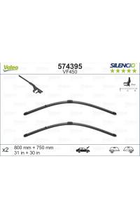 Spazzola tergi (kit dx+sx) valeo