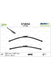 Spazzola tergi (kit dx+sx) valeo