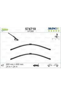 Spazzola tergi (kit dx+sx) valeo
