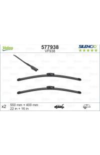 Spazzola tergi (kit dx+sx) valeo