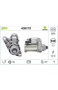 Motorino d'avviamento valeo