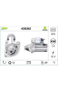 Motorino d'avviamento valeo