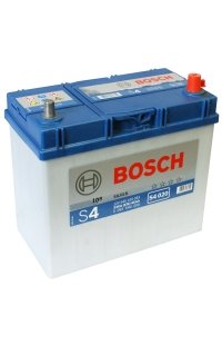 batteria avviamento s4 45 amp  -poli piccoli bosch batteria avviamento s4 45 amp  -poli piccoli bosch