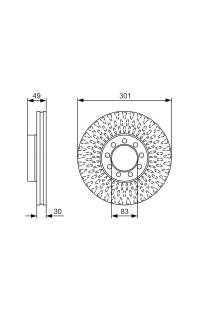 Disco freno bosch Disco freno bosch