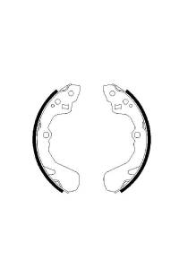 Ganascia del freno - set bosch