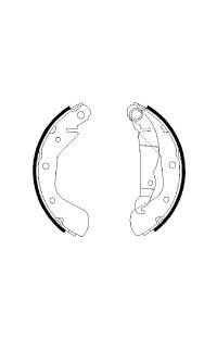 Ganascia del freno - set bosch