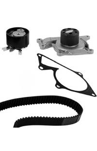 Pompa acqua + Kit cinghie dentate GRAF