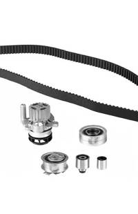 Pompa acqua + Kit cinghie dentate GRAF