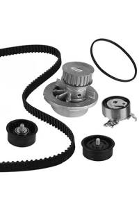 Pompa acqua + Kit cinghie dentate GRAF