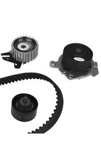 Pompa acqua + Kit cinghie dentate GRAF