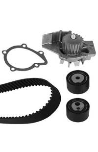 Pompa acqua + Kit cinghie dentate GRAF