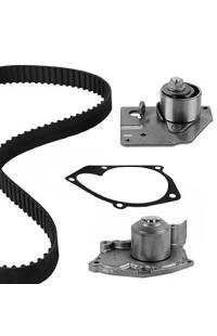 Pompa acqua + Kit cinghie dentate GRAF