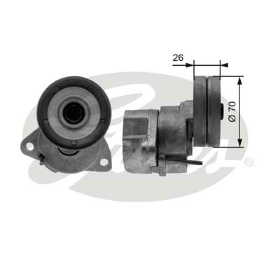 Rullo tenditore, Cinghia Poly-V GATES 33-T38154