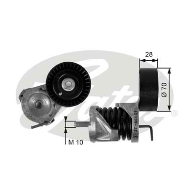 Rullo tenditore, Cinghia Poly-V GATES