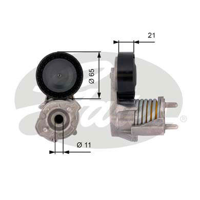 Rullo tenditore, Cinghia Poly-V GATES 33-T39118