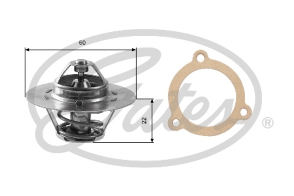 Termostato, Refrigerante GATES 33-TH12480G1