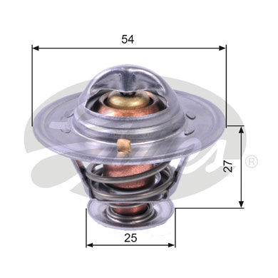 Termostato, Refrigerante GATES 33-TH22782G1