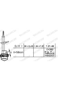 Ammortizzatore monroe