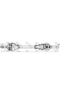 Albero motore/Semiasse GSP