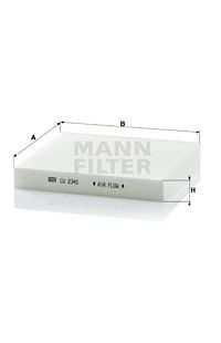 Filtro Antipolline Abitacolo mann-filter