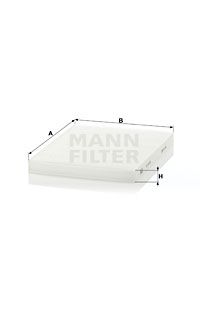 Filtro Antipolline Abitacolo mann-filter
