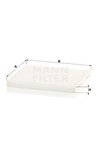 Filtro Antipolline Abitacolo mann-filter