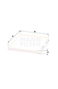 Filtro Antipolline Abitacolo mann-filter