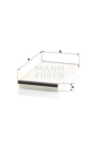 Filtro Antipolline Abitacolo mann-filter