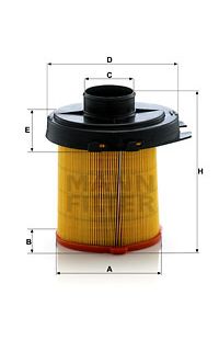 Filtro aria mann-filter