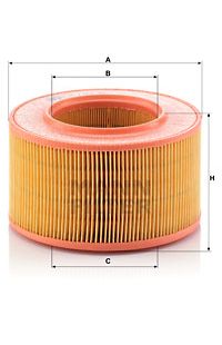 Filtro aria mann-filter