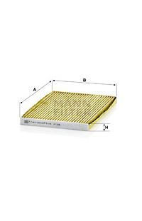 Filtro Antipolline Abitacolo per polveri fini con polifenolo mann-filter