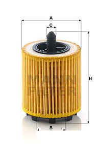 Filtro olio mann-filter