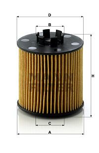 Filtro olio mann-filter