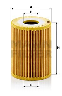 Filtro olio mann-filter