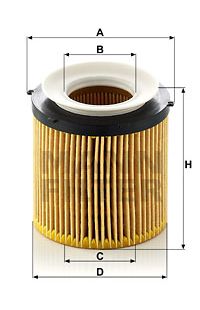 Filtro olio mann-filter