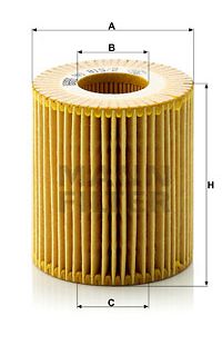 Filtro olio mann-filter