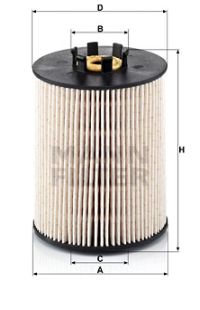 Filtro carburante mann-filter