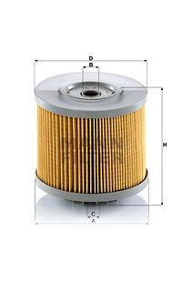 Filtro carburante mann-filter