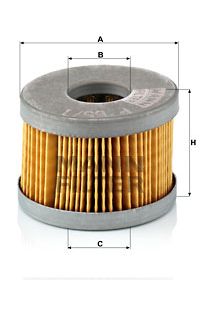 Filtro carburante mann-filter