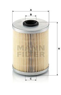 Filtro carburante mann-filter