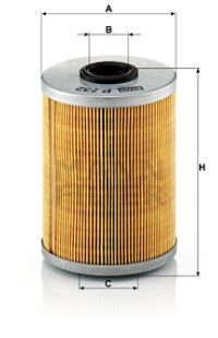 Filtro carburante mann-filter