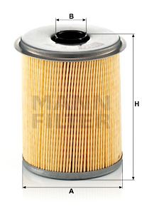 Filtro carburante mann-filter