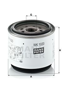 Filtro carburante mann-filter