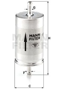 Filtro carburante mann-filter