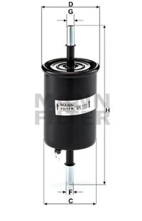 Filtro carburante mann-filter