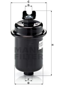 Filtro carburante mann-filter