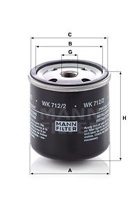 Filtro carburante mann-filter