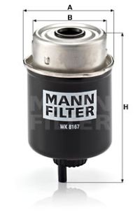 Filtro carburante mann-filter