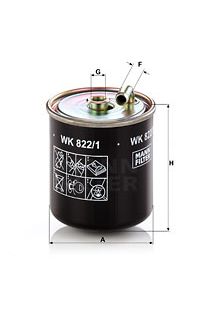 Filtro carburante mann-filter