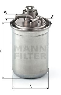 Filtro carburante mann-filter